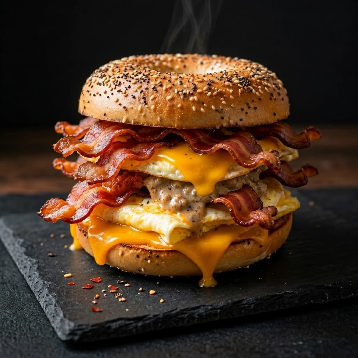 Build Your Own Breakfast Sandwich